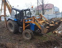 Услуги экскаватора, трактора и другой спецтехники