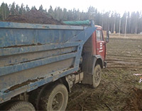 Вывоз грунта с погрузкой