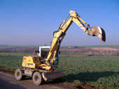 Колесный экскаватор Liebherr a 308